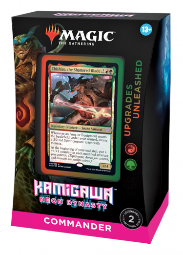 Kártyajáték Magic: The Gathering Kamigawa: Neon Dynasty - Upgrades Unleashed (Commander Deck)