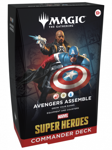 Kártyajáték Magic: The Gathering Marvel Super Heroes - Avengers Assemble Commander Deck