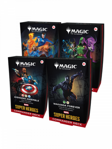 Kártyajáték Magic: The Gathering Marvel Super Heroes - Commander Deck Set