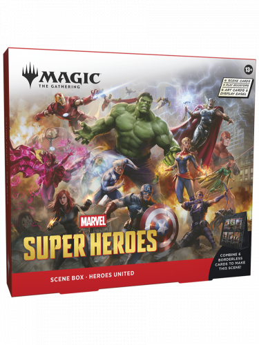 kártyajáték Magic: The Gathering Marvel Super Heroes - Heroes United Scene Box