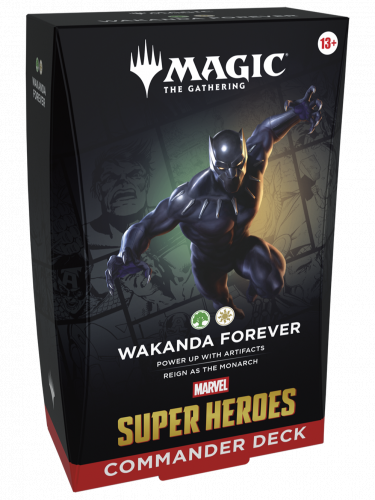 Kártyajáték Magic: The Gathering Marvel Super Heroes - Wakanda Forever Commander Deck