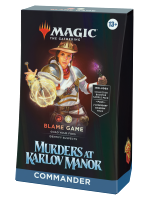 Kártyajáték Magic: The Gathering Murders at Karlov Manor - Blame Game Commander Deck