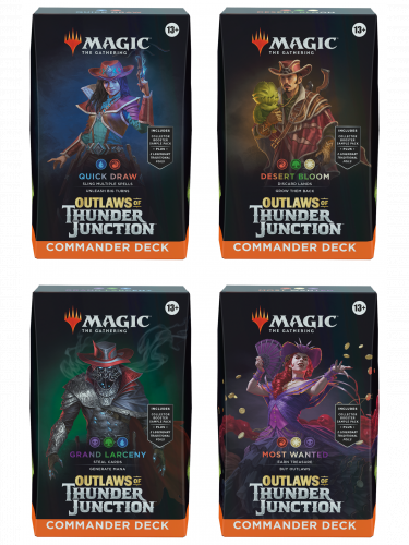 Kártyajáték Magic: The Gathering Outlaws of Thunder Junction - Commander Deck Set