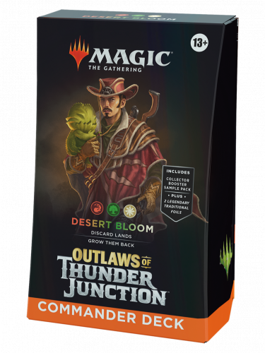 Kártyajáték Magic: The Gathering Outlaws of Thunder Junction - Desert Bloom Commander Deck