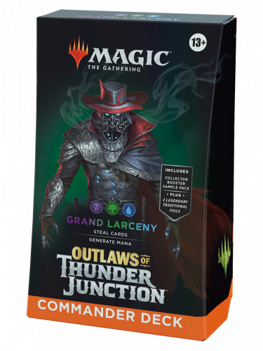 Kártyajáték Magic: The Gathering Outlaws of Thunder Junction - Grand Larceny Commander Deck