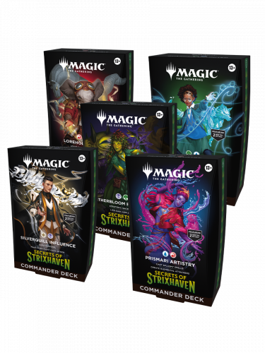 Kártyajáték Magic: The Gathering Secrets of Strixhaven - Commander Deck Set