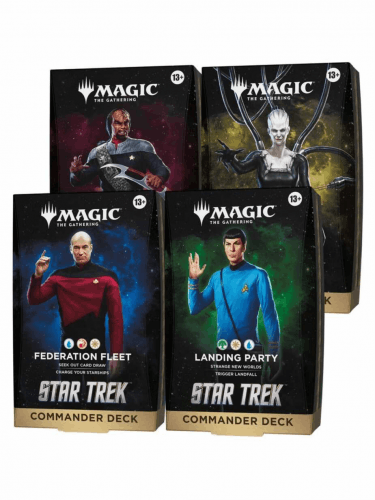 Kártyajáték Magic: The Gathering - Star Trek - Commander Deck Set