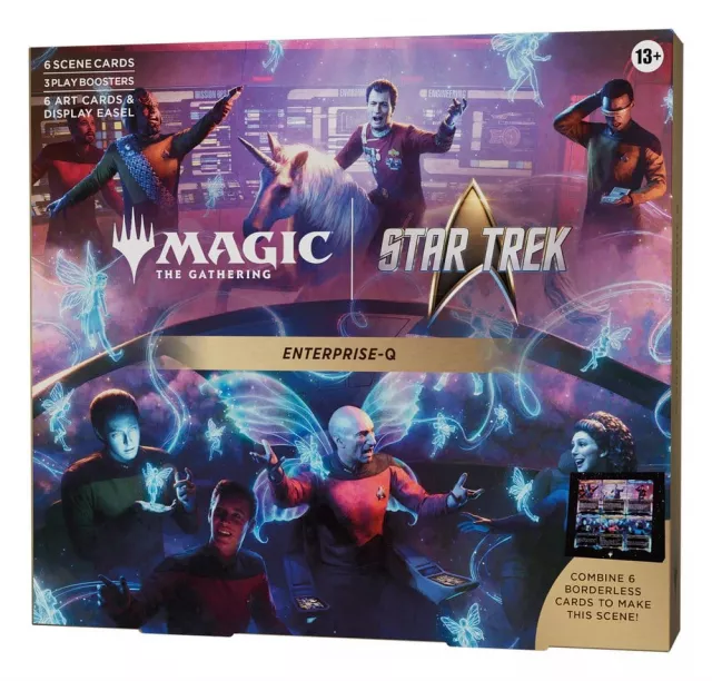 Kártyajáték Magic: The Gathering - Star Trek - Enterprise-Q Scene Box - Magic The Gathering