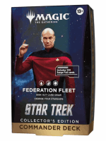 Kártyajáték Magic: The Gathering - Star Trek - Federation Fleet Collector's edition Commander Deck