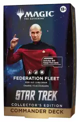 Kártyajáték Magic: The Gathering - Star Trek - Federation Fleet Collector's edition Commander Deck - Magic The Gathering