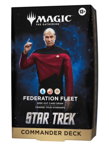 Kártyajáték Magic: The Gathering - Star Trek - Federation Fleet Commander Deck