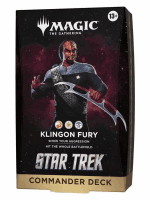 Kártyajáték Magic: The Gathering - Star Trek - Klingon Fury Commander Deck