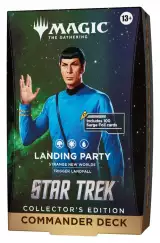 Kártyajáték Magic: The Gathering - Star Trek - Landing Party Collector's edition Commander Deck - Magic The Gathering
