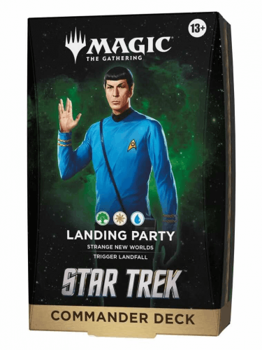 Kártyajáték Magic: The Gathering - Star Trek - Landing Party Commander Deck