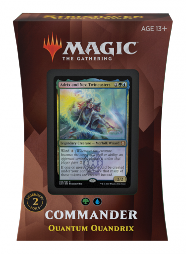 Kártyajáték Magic: The Gathering Strixhaven - Quantum Quandrix (Commander Deck)