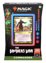 Kártyajáték Magic: The Gathering The Brothers War - Mishras Burnished Banner (Commander Deck)