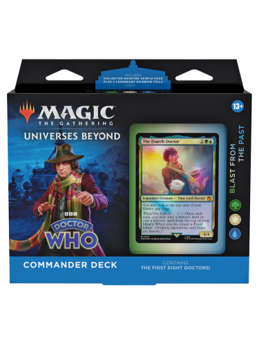 Kártyajáték Magic: The Gathering Universes Beyond - Doctor Who - Blast from the Past (Commander Deck)