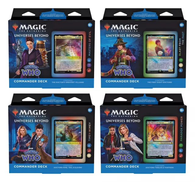 Karetní hra Magic: The Gathering Universes Beyond - Doctor Who -  Commander Deck Set