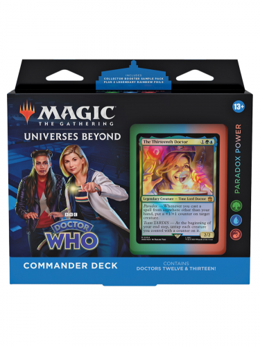 Kártyajáték Magic: The Gathering Universes Beyond - Doctor Who - Paradox Power (Commander Deck)