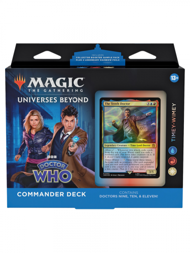 Kártyajáték Magic: The Gathering Universes Beyond - Doctor Who - Timey-Wimey (Commander Deck)