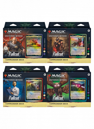 Kártyajáték Magic: The Gathering Universes Beyond - Fallout - Commander Deck Set