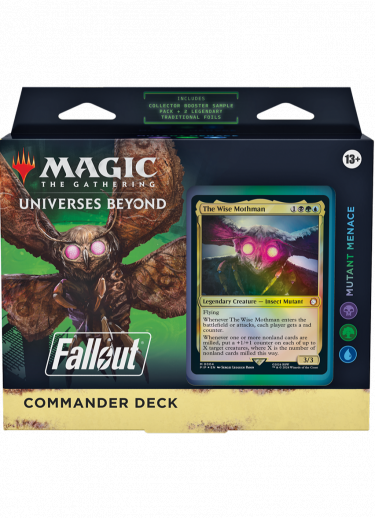 Kártyajáték Magic: The Gathering Universes Beyond - Fallout - Mutant Menace (Commander Deck)