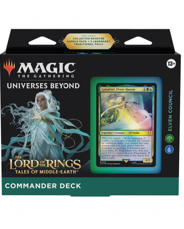 Kártyajáték Magic: The Gathering Universes Beyond - LotR: Tales of the Middle Earth - Elven Council (Commander Deck)