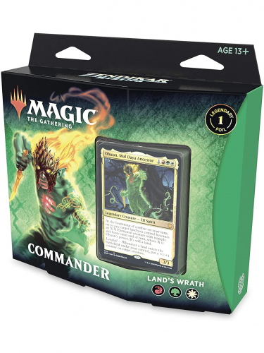 Kártyajáték Magic: The Gathering Zendikar Rising - Land's Wrath (Commander Deck)