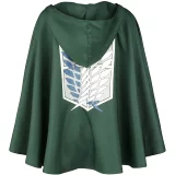 Kápě Attack on Titan - Green Cape