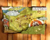 Óra Kingdom Come: Deliverance II - Mapa Ratají (Rattay) - Fából