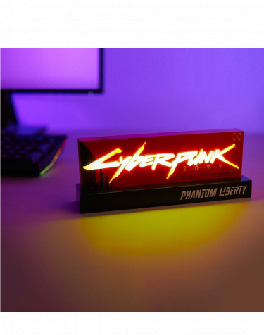 Lámpa Cyberpunk 2077 - Phantom Liberty Logo