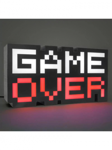 Game Over kis asztali lámpa - 8-bit Light V2