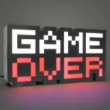 Game Over kis asztali lámpa - 8-bit Light V2
