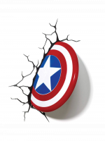 Lámpa Marvel - Captain America Shield 3D