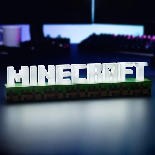 Kislámpa Minecraft - Logo