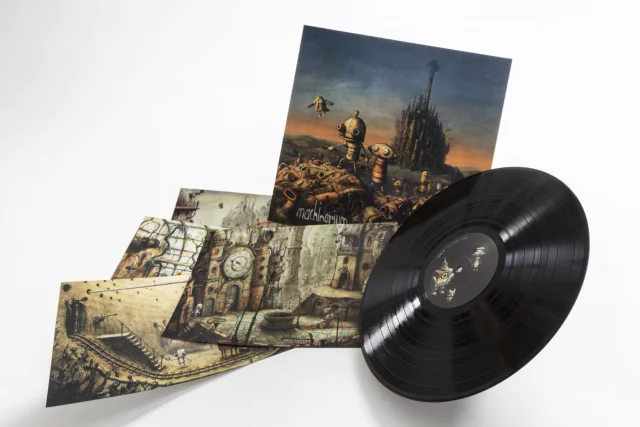 Hivatalos soundtrack Machinarium LP-n (2025) fekete kiadás