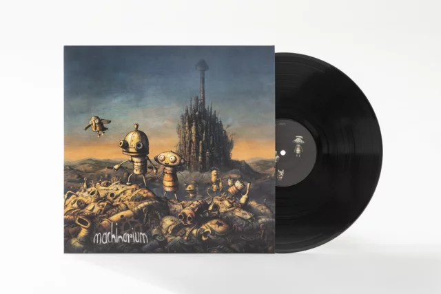 Hivatalos soundtrack Machinarium LP-n (2025) fekete kiadás (sérült csomagolás)