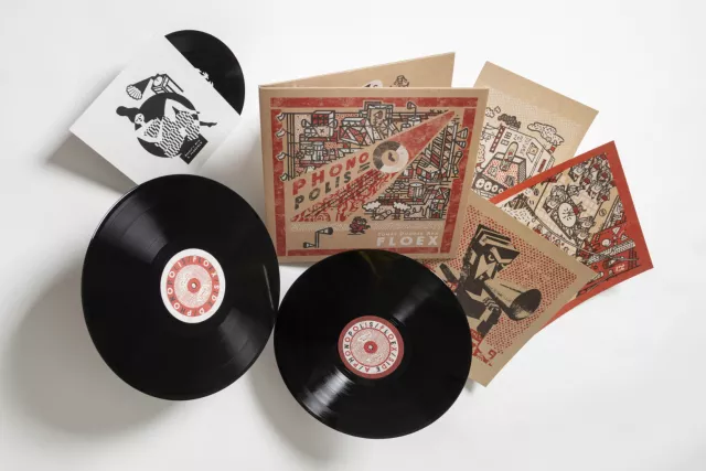 Hivatalos soundtrack Phonopolis 2x LP-n