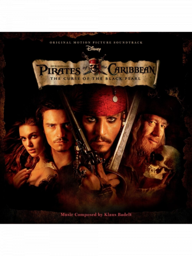 Hivatalos soundtrack Pirates Of The Caribbean: The Curse Of The Black Pearl LP