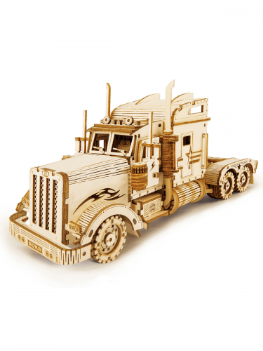 Összerakó készlet - Kamion Heavy Truck (fa)