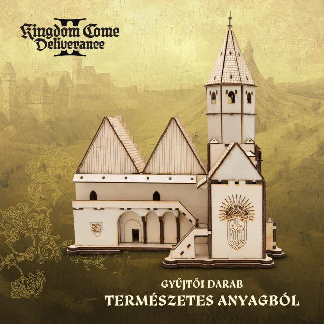 Építőkészlet Kingdom Come: Deliverance II - Kuttenbergi orloj (fa)