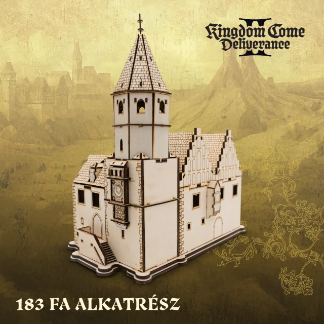 Építőkészlet Kingdom Come: Deliverance II - Kuttenbergi orloj (fa)