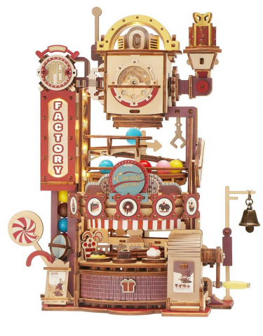 Építőkészlet - Marble Chocolate Factory (fa)