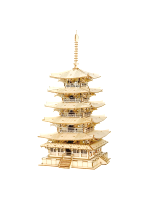 Építőkészlet - Pagoda (fa)