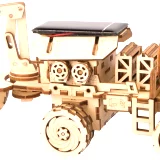 Építő készlet - napelemes kocsi Navitas Rover LS504 (fa)