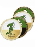 Tányér Lord of the Ring - Taverns (4 darabos szett)