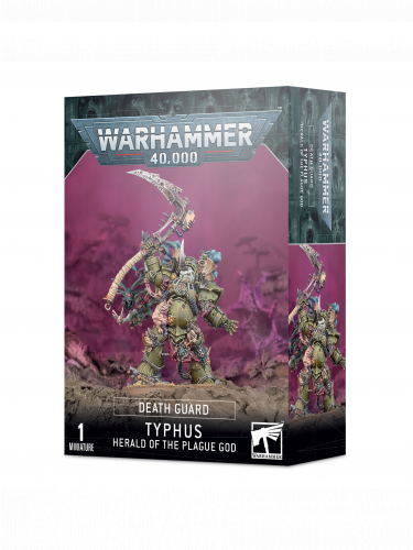W40k: Death Guard - Typhus, Herald of the Plague God (1 figura)