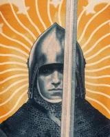 Tapestry Kingdom Come: Deliverance II - Keyart João Ruas (textilképre nyomtatott kép)