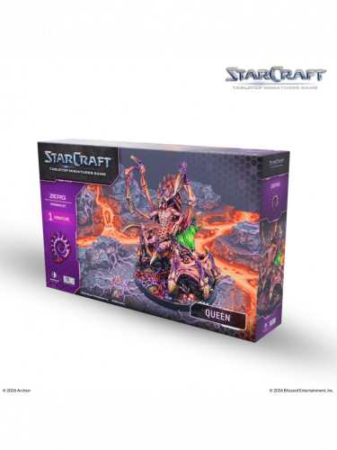 Társasjáték StarCraft - Tabletop Miniature Game - Queen - Expansion Set (1 figura)