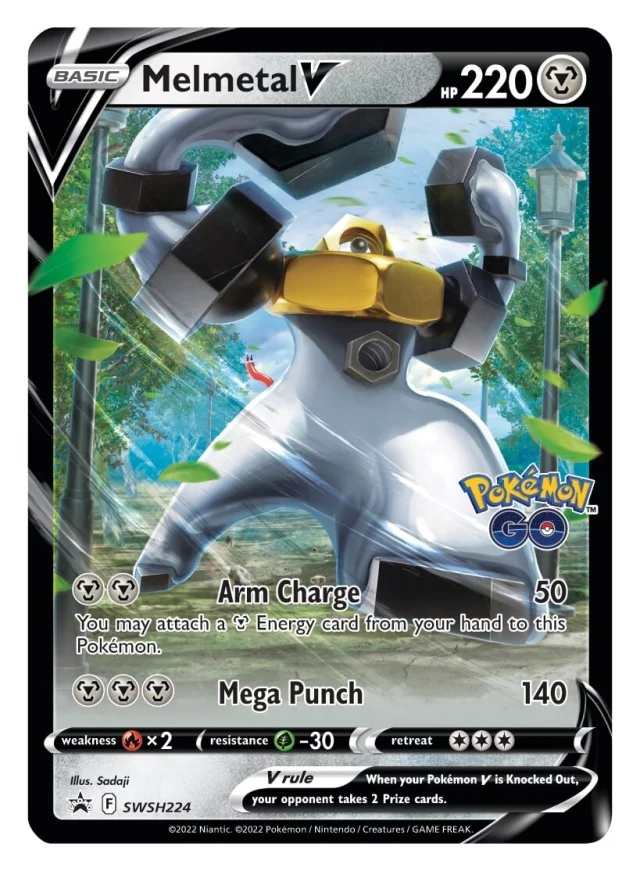 Kártyajáték Pokémon TCG: Pokémon GO - V Battle Deck Melmetal V